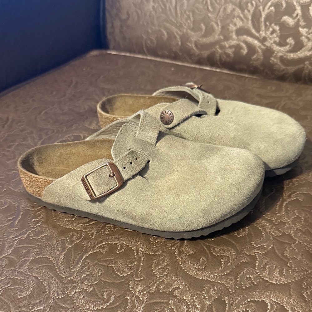 Birkenstock Kids Sandals in Light Gray
